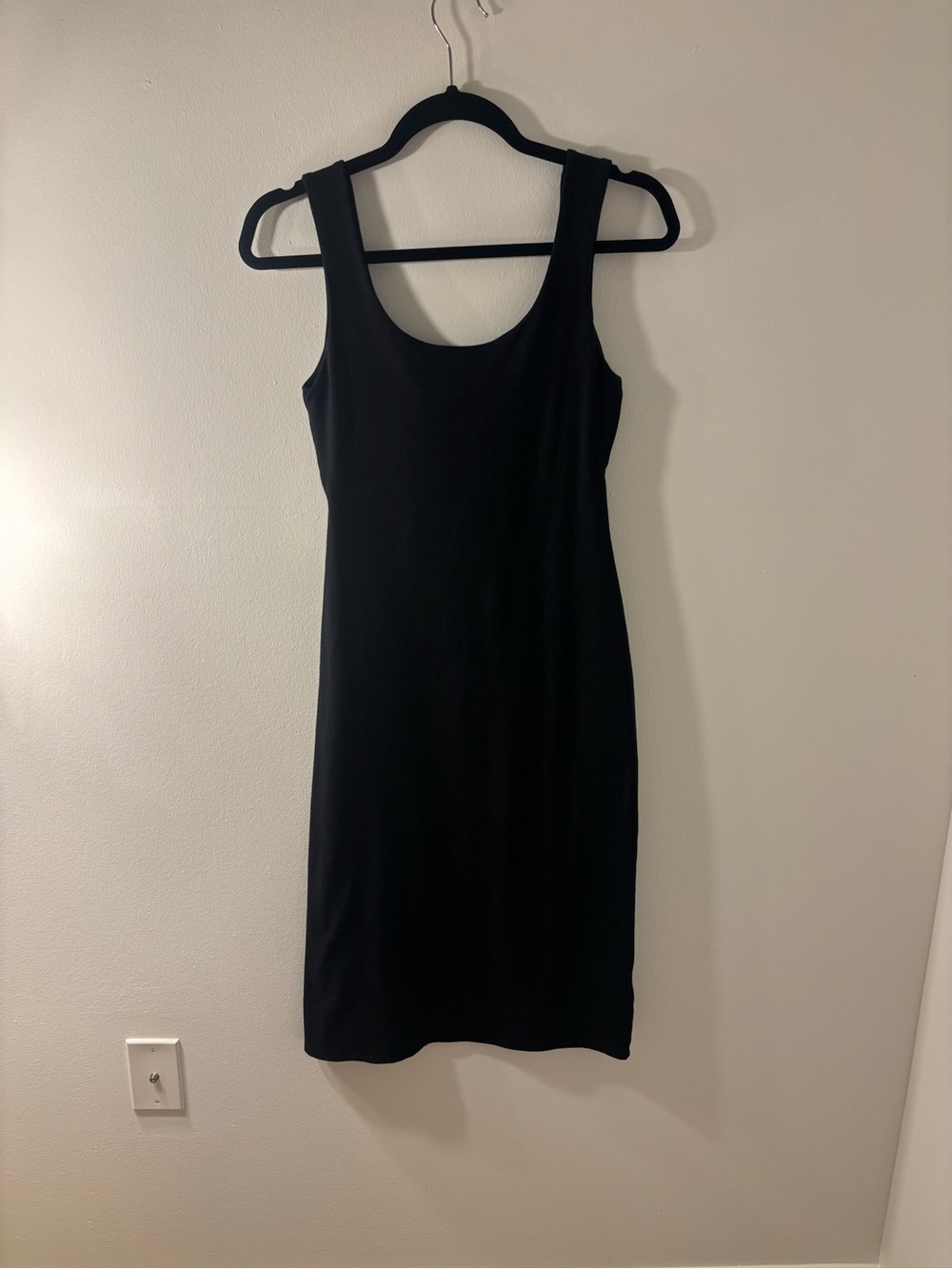 Reformation knit midi dress with slit size XS